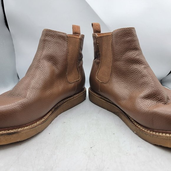 Australia Luxe Collective Lifer Mens 11 Boots Brown Leather Shearling Slip On